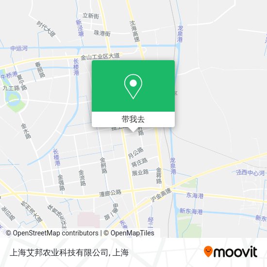 上海艾邦农业科技有限公司地图