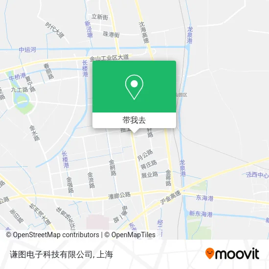 谦图电子科技有限公司地图