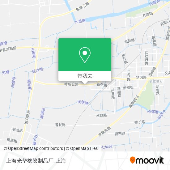 上海光华橡胶制品厂地图