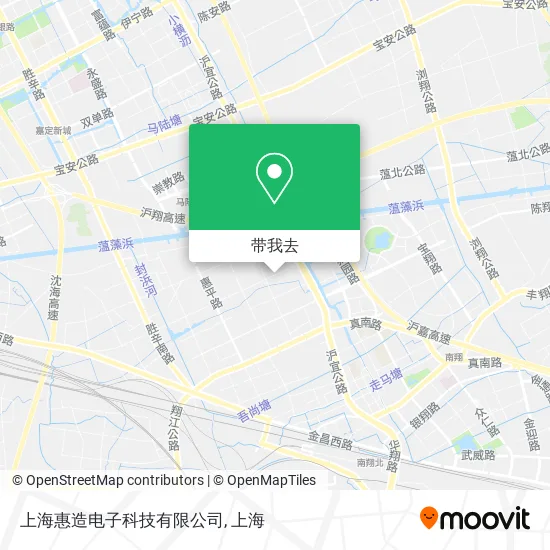 上海惠造电子科技有限公司地图
