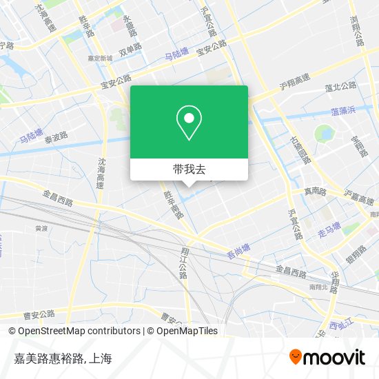 嘉美路惠裕路地图