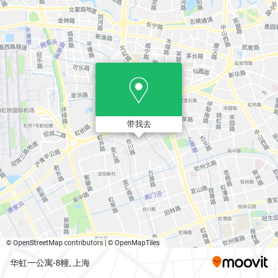 华虹一公寓-8幢地图