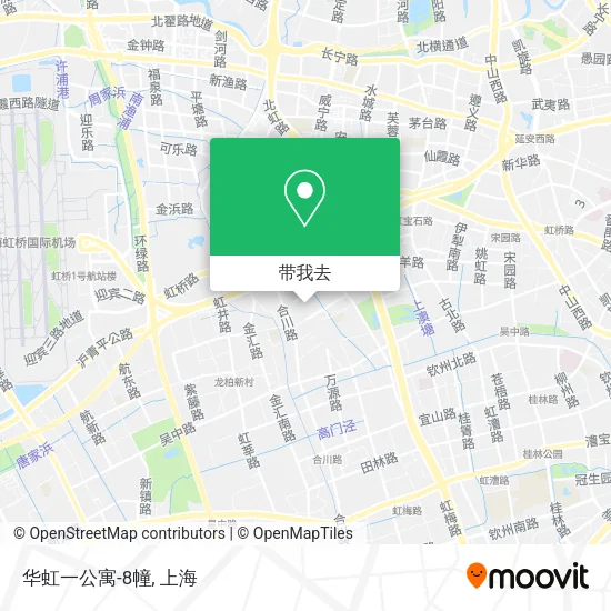 华虹一公寓-8幢地图