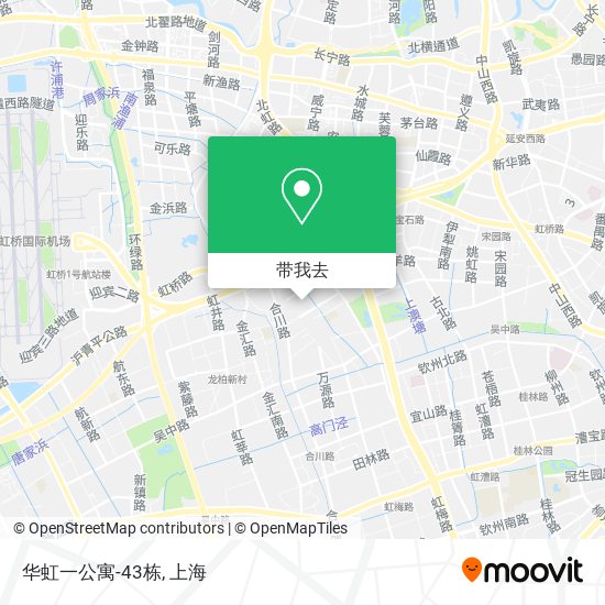 华虹一公寓-43栋地图