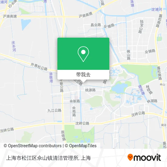 上海市松江区佘山镇清洁管理所地图