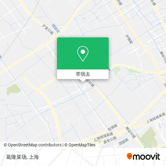 葛隆菜场地图