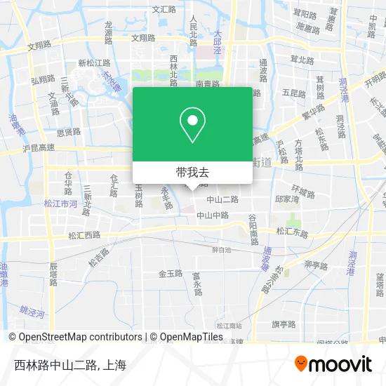 西林路中山二路地图