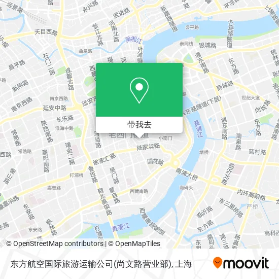 东方航空国际旅游运输公司(尚文路营业部)地图