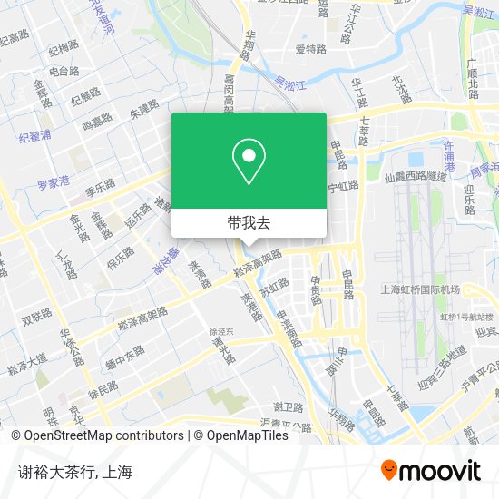谢裕大茶行地图