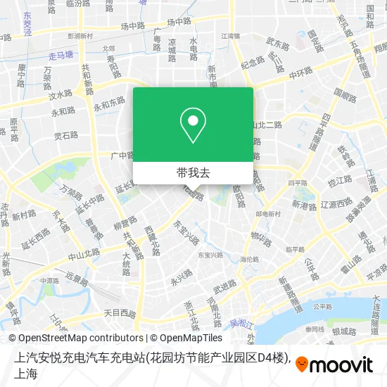 上汽安悦充电汽车充电站(花园坊节能产业园区D4楼)地图