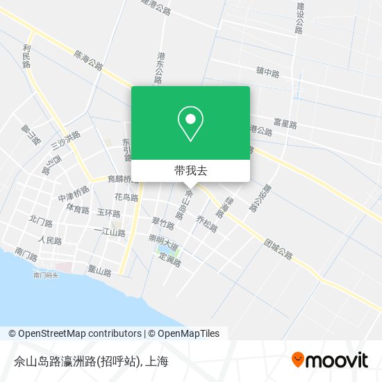 佘山岛路瀛洲路(招呼站)地图
