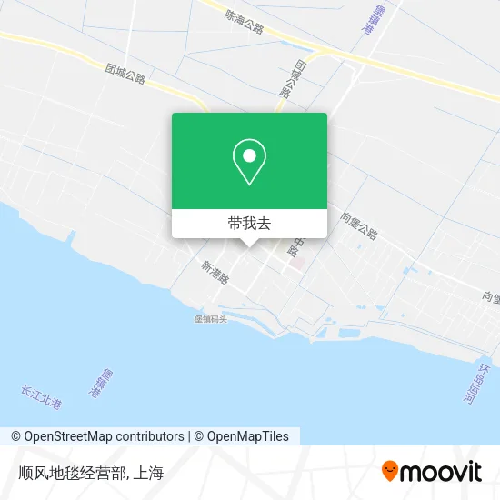 顺风地毯经营部地图