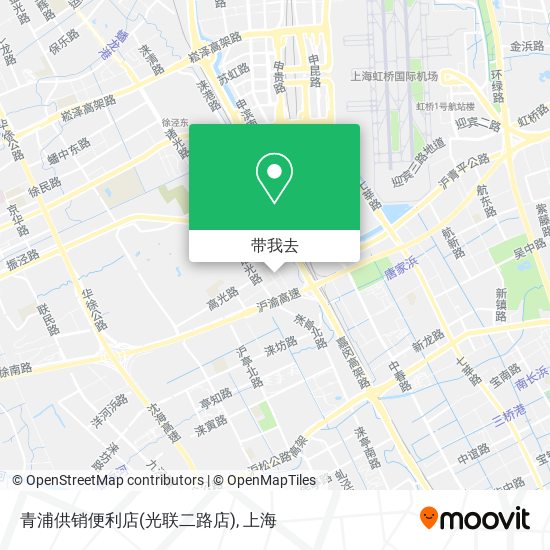 青浦供销便利店(光联二路店)地图