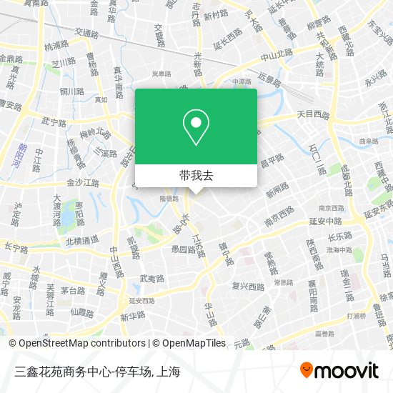 三鑫花苑商务中心-停车场地图