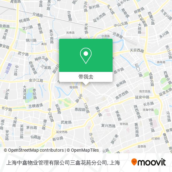 上海中鑫物业管理有限公司三鑫花苑分公司地图