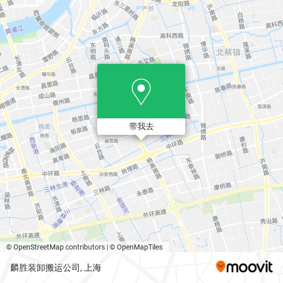 麟胜装卸搬运公司地图