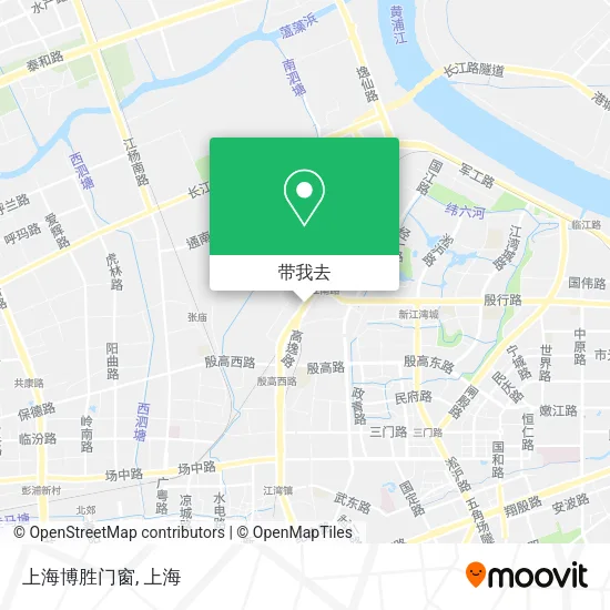 上海博胜门窗地图