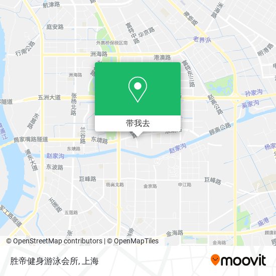 胜帝健身游泳会所地图