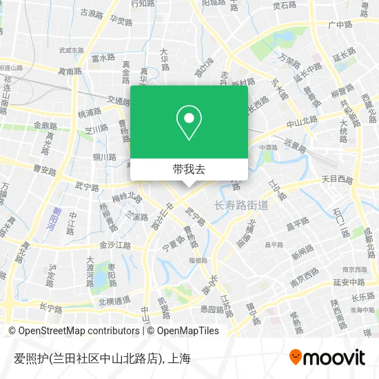 爱照护(兰田社区中山北路店)地图