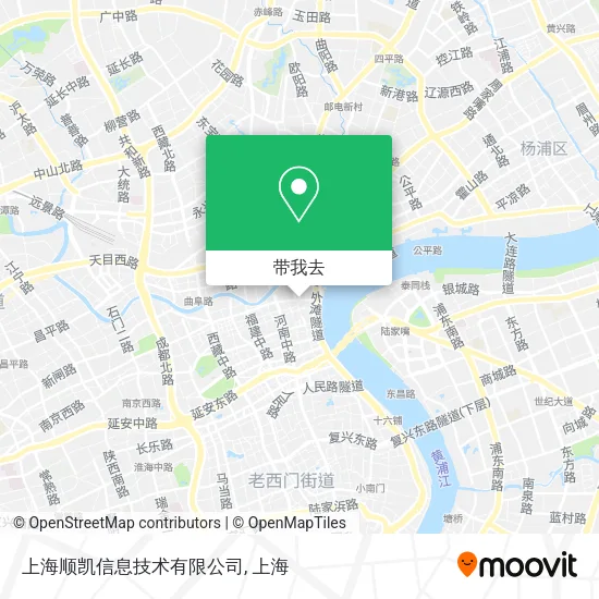 上海顺凯信息技术有限公司地图