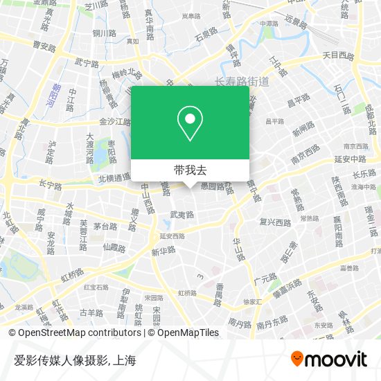 爱影传媒人像摄影地图