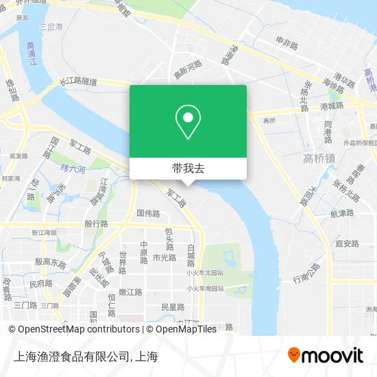 上海渔澄食品有限公司地图