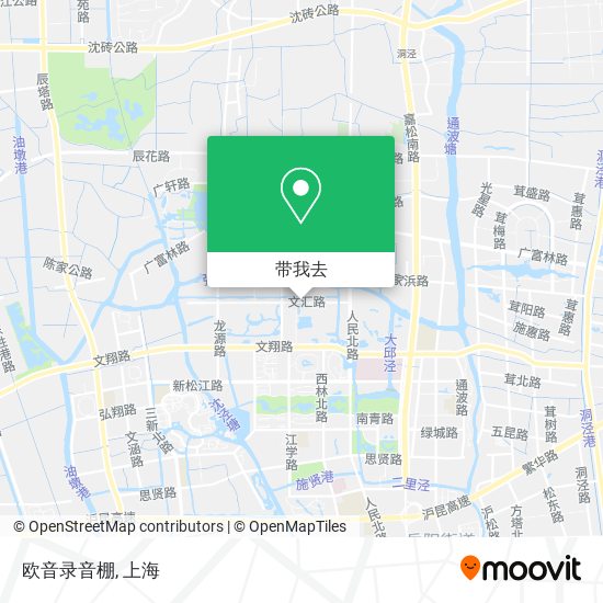 欧音录音棚地图