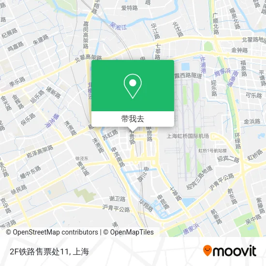 2F铁路售票处11地图