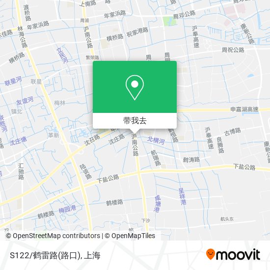 S122/鹤雷路(路口)地图