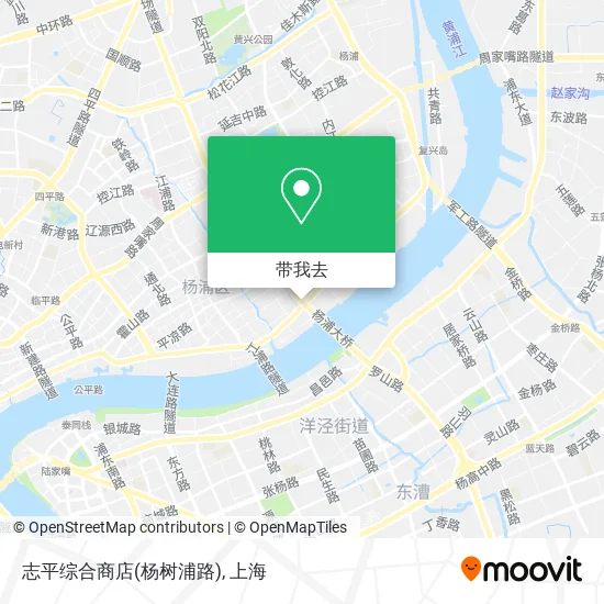 志平综合商店(杨树浦路)地图