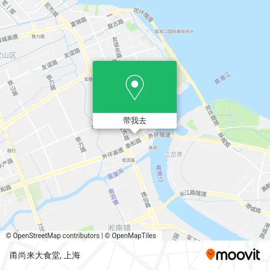 甬尚来大食堂地图
