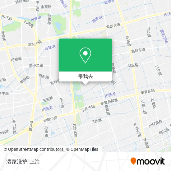 洒家洗护地图