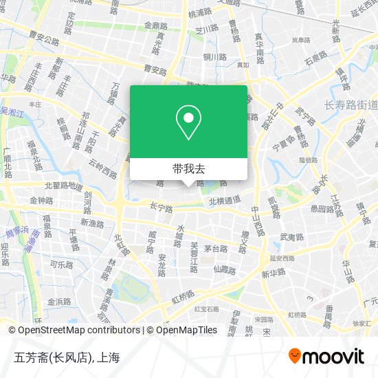 五芳斋(长风店)地图