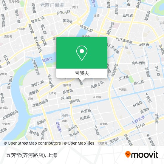 五芳斋(齐河路店)地图