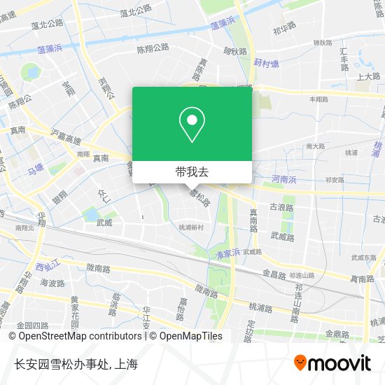 长安园雪松办事处地图
