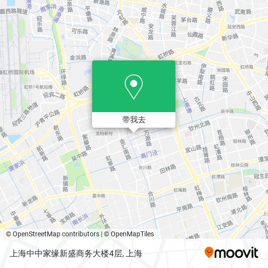 上海中中家缘新盛商务大楼4层地图