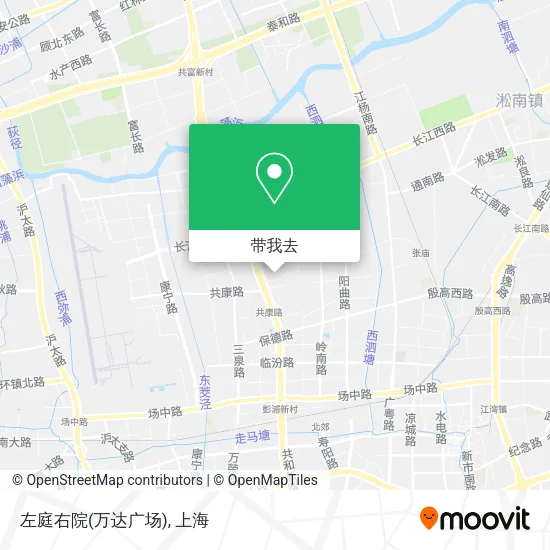 左庭右院(万达广场)地图