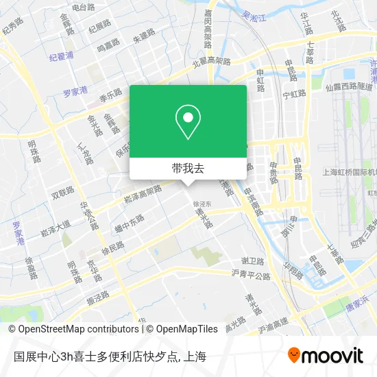 国展中心3h喜士多便利店快歺点地图