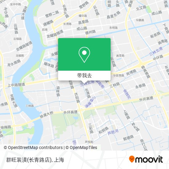 群旺装潢(长青路店)地图