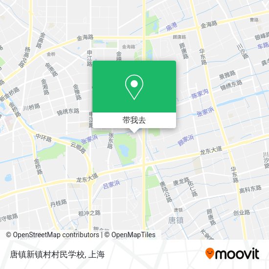 唐镇新镇村村民学校地图