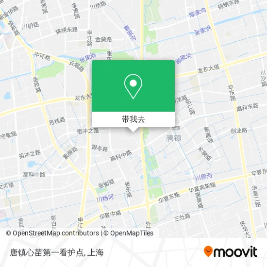 唐镇心苗第一看护点地图