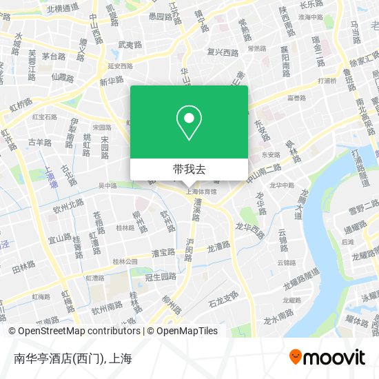 南华亭酒店(西门)地图