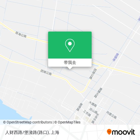 人财西路/堡滧路(路口)地图