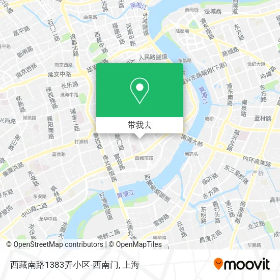 西藏南路1383弄小区-西南门地图