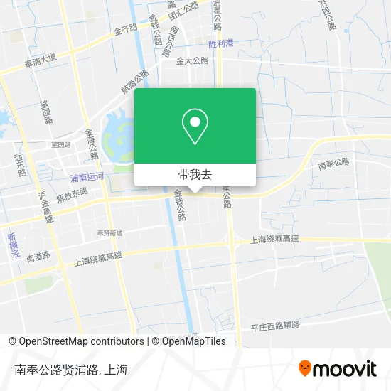 南奉公路贤浦路地图