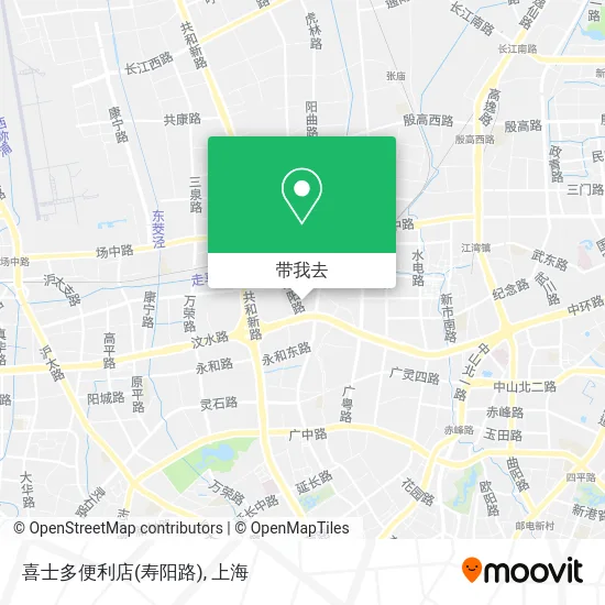 喜士多便利店(寿阳路)地图