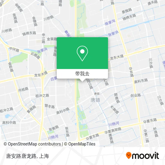 唐安路唐龙路地图
