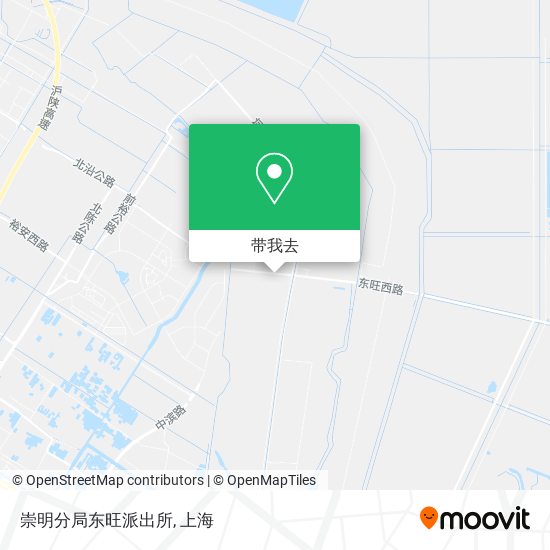 崇明分局东旺派出所地图