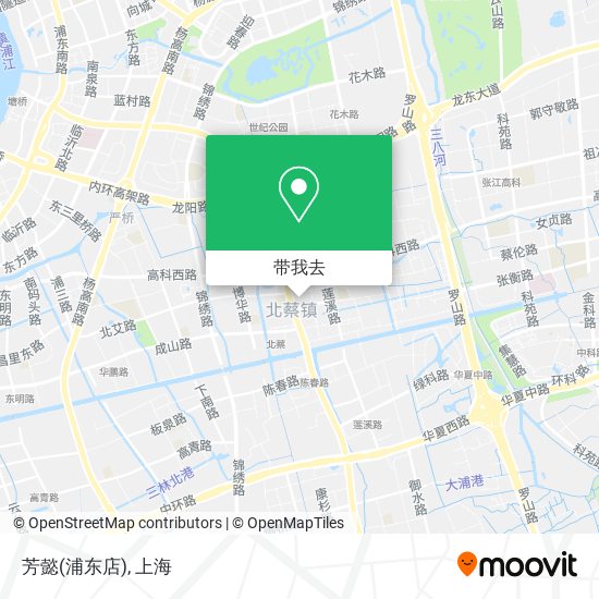 芳懿(浦东店)地图