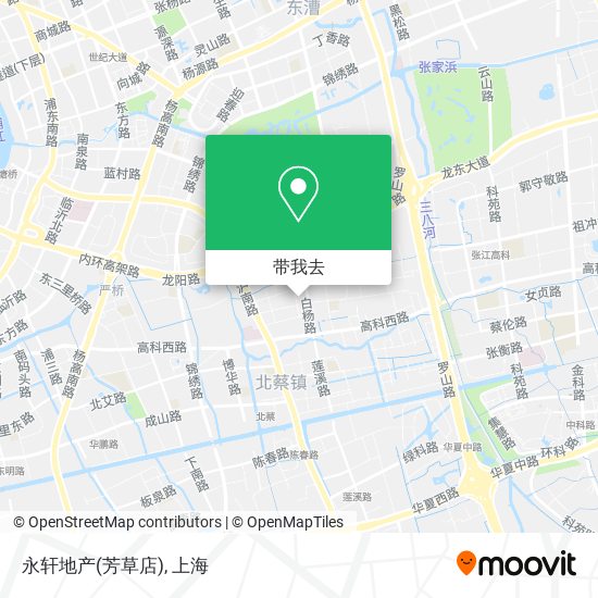 永轩地产(芳草店)地图